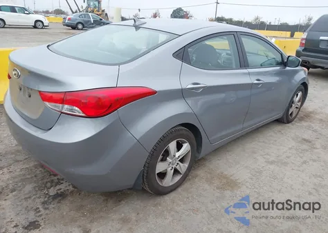 2013 Hyundai Elantra Gls из США, поврежденный, VIN KMHDH4AE1DU945402